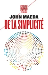 livres business de John Maeda du titre : De la simplicité