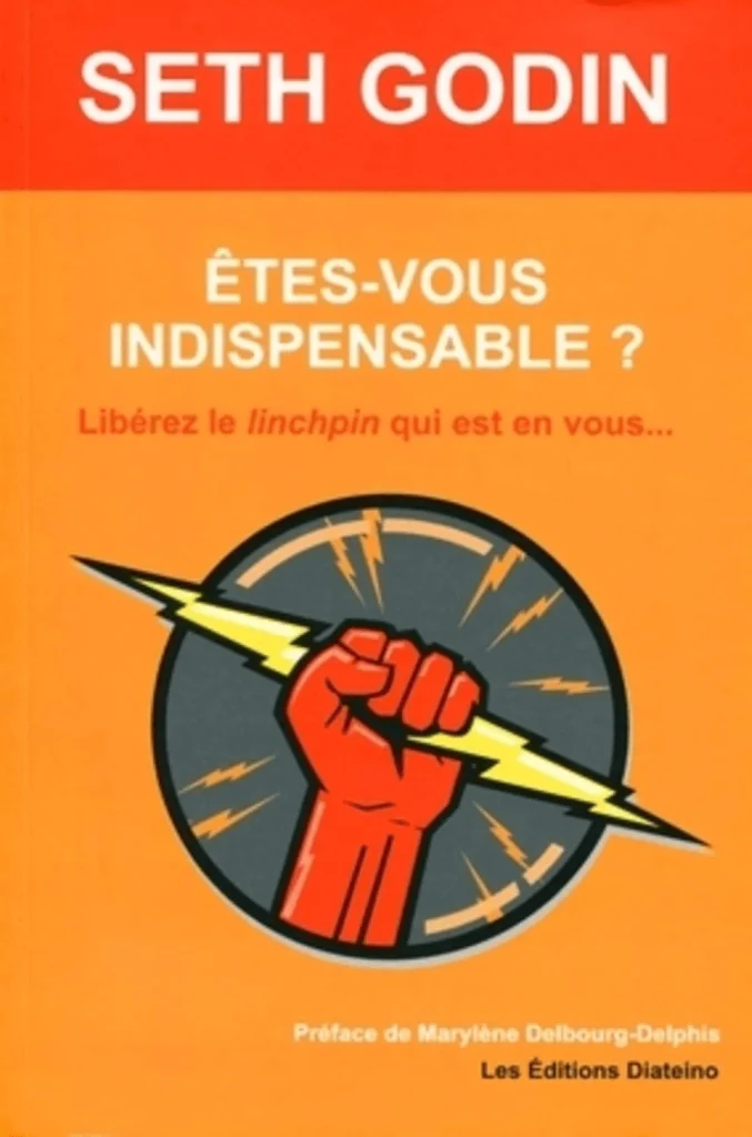 livres de Seth Godin du titre : Etes-vous indispensable ? Libérez le linchpin qui est en vous...