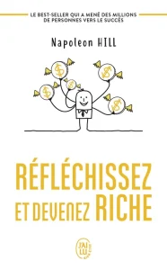 Livres entrepreneuriat de Napoléon Hill du titre : Réfléchissez et devenez riche