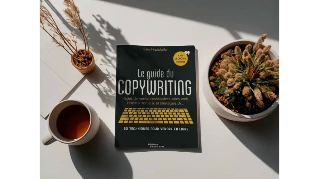 Présentation du livre de Sélim Niederhoffer du titre : Le guide du copywriting version 2